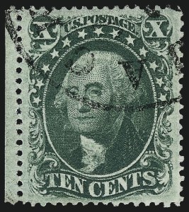 Sale 1034, Lot 61, 1857-60 Issue and 1875 Reprint (Scott 18-47)