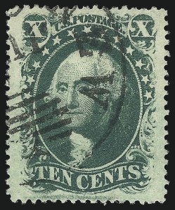 Sale Number 1034, Lot Number 63, 1857-60 Issue and 1875 Reprint (Scott 18-47) Sale Number 1034, Lot Number 63, 1857-60 Issue and 1875 Reprint (Scott 18-47)