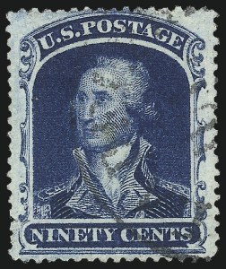 Sale 1034, Lot 68, 1857-60 Issue and 1875 Reprint (Scott 18-47)