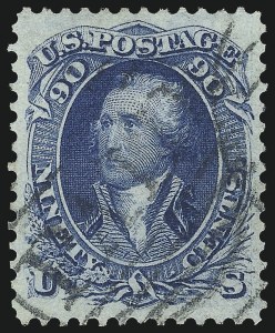 Sale Number 1034, Lot Number 82, 1861-66 Issue (Scott 62B-78) Sale Number 1034, Lot Number 82, 1861-66 Issue (Scott 62B-78)