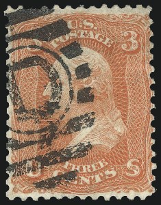 Sale 1034, Lot 85, 1861-66 Issue (Scott 62B-78)