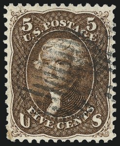 Sale Number 1034, Lot Number 86, 1861-66 Issue (Scott 62B-78) Sale Number 1034, Lot Number 86, 1861-66 Issue (Scott 62B-78)