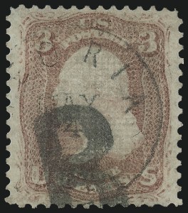Sale Number 1034, Lot Number 94, 1867-68 Grilled Issue (Scott 79-101)