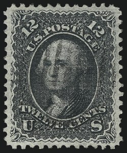Sale 1034, Lot 96, 1867-68 Grilled Issue (Scott 79-101)