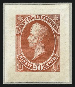 Sale 1037, Lot 1260, Essays and Proofs (Officials)