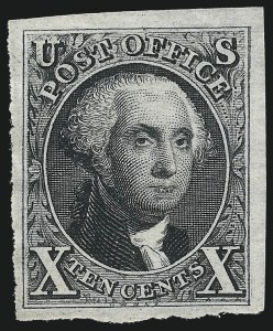 Sale 1037, Lot 1389, 5c 1847 Issue and 1875 Reproduction of 1847 Issue (Scott 1-4)