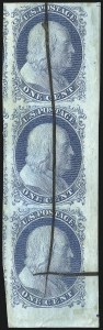 Sale 1037, Lot 1402, 1c 1851-56 Issue (Scott 5-9)
