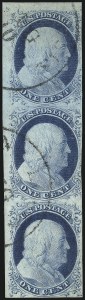 Sale 1037, Lot 1419, 1c 1851-56 Issue (Scott 5-9)