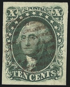 Sale 1037, Lot 1441, 3c-12c 1851-56 Issue (Scott 10-17)