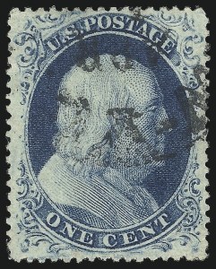 Sale 1037, Lot 1463, 1c 1857-60 Issue (Scott 18-24)