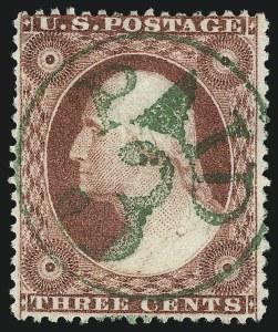Sale 1037, Lot 1473, 3c-90c 1857-60 Issue (Scott 26-39)