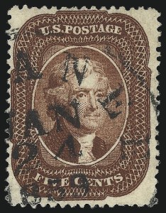 Sale 1037, Lot 1478, 3c-90c 1857-60 Issue (Scott 26-39)