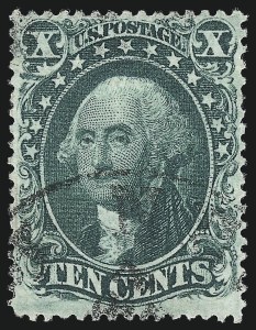 Sale 1037, Lot 1493, 3c-90c 1857-60 Issue (Scott 26-39)