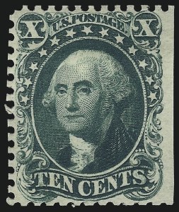 Sale 1037, Lot 1521, 1875 Reprint of 1857-60 Issue (Scott 40-47)