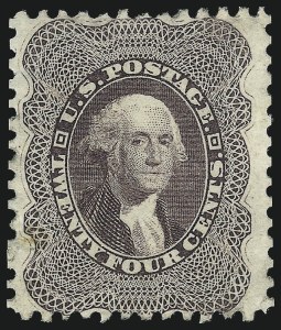 Sale 1037, Lot 1525, 1875 Reprint of 1857-60 Issue (Scott 40-47)