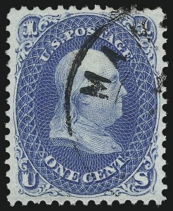 Sale Number 1037, Lot Number 1538, 1861-66 Issue (Scott 56-66) Sale Number 1037, Lot Number 1538, 1861-66 Issue (Scott 56-66)