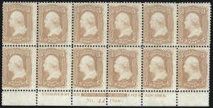 Sale 1037, Lot 1546, 1861-66 Issue (Scott 56-66)