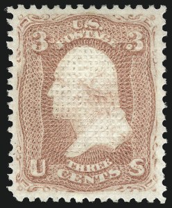 Sale 1037, Lot 1586, 1867-68 Grilled Issue (Scott 79-101)