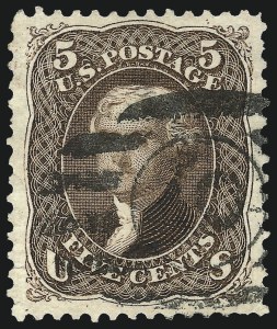 Sale 1037, Lot 1640, 1875 Re-Issue of 1861-66 Issue (Scott 102-111)