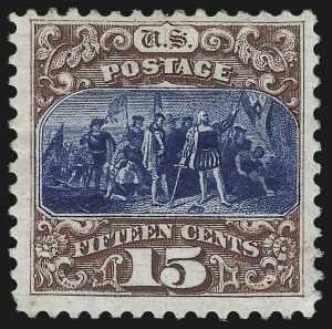 Sale 1037, Lot 1695, 1875 Re-Issue of 1869 Pictorial Issue (Scott 123-132)
