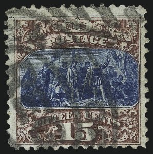 Sale 1037, Lot 1697, 1875 Re-Issue of 1869 Pictorial Issue (Scott 123-132)