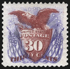 Sale Number 1037, Lot Number 1700, 1875 Re-Issue of 1869 Pictorial Issue (Scott 123-132)
