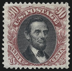 Sale 1037, Lot 1705, 1875 Re-Issue of 1869 Pictorial Issue (Scott 123-132)