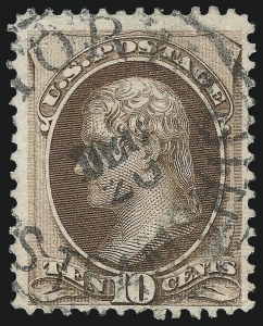 Sale 1037, Lot 1710, 1870-73 Bank Note Issues (Scott 134-166)