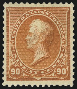 Sale Number 1037, Lot Number 1797, 1890-93 Issue (Scott 219-229a) Sale Number 1037, Lot Number 1797, 1890-93 Issue (Scott 219-229a)