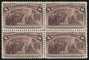 Sale 1037, Lot 1824, 1893 Columbian Issue, 1c thru 30c (Scott 230-239)
