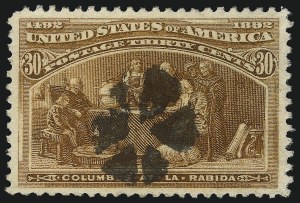 Sale 1037, Lot 1832, 1893 Columbian Issue, 1c thru 30c (Scott 230-239)