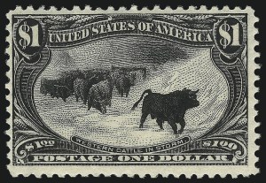 Sale 1037, Lot 1923, 1898 Trans-Mississippi Issue (Scott 285-293), $1.00 Trans-Mississippi (292) Sale 1037, Lot 1923, 1898 Trans-Mississippi Issue (Scott 285-293)