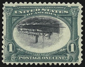 Sale 1037, Lot 1951, 1901 Pan-American Issue Inverts (Scott 294a-296a-S)