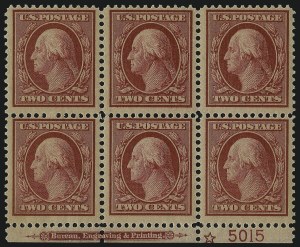 Sale 1037, Lot 2004, 1908-12 Issues (Scott 338-396)