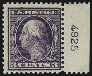 Sale 1037, Lot 2006, 1908-12 Issues (Scott 338-396)