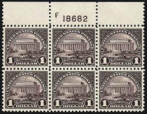 Sale 1037, Lot 2131, 1922-26 and Later Issues (Scott 551-1610)