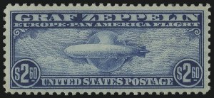 Sale Number 1037, Lot Number 2228, Air Post, Graf Zeppelin Issues (Scott C13-C15, C18) Sale Number 1037, Lot Number 2228, Air Post, Graf Zeppelin Issues (Scott C13-C15, C18)