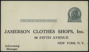 Sale 1037, Lot 2391, Postal Cards (UX)
