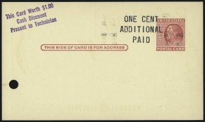 Sale 1037, Lot 2393, Postal Cards (UX)