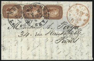Sale 1037, Lot 2766, Postmasters` Provisional thru 1857 Issue