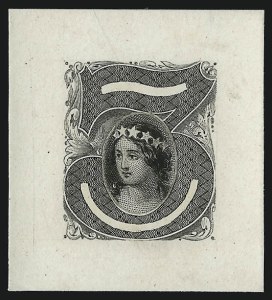 Sale 1040, Lot 1062, Essays and Proofs (1870-90 Bank Note Issues)