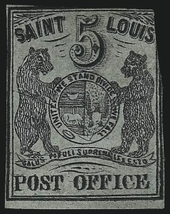 Sale 1040, Lot 1152, Postmasters Provisionals