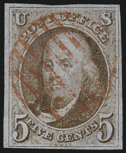 Sale 1040, Lot 1166, 1847 Issue and 1875 Reproduction of 1847 Issue (Scott 1-4)