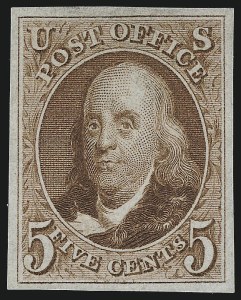 Sale 1040, Lot 1176, 1847 Issue and 1875 Reproduction of 1847 Issue (Scott 1-4)