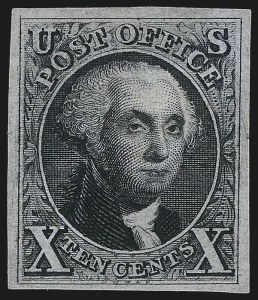 Sale 1040, Lot 1179, 1847 Issue and 1875 Reproduction of 1847 Issue (Scott 1-4)
