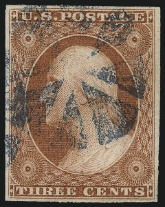 Sale 1040, Lot 1192, 1c-12c 1851-56 Issue (Scott 5A-17)
