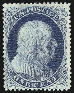 Sale 1040, Lot 1223, 1c-3c 1857-60 Issue (Scott 18-26A)