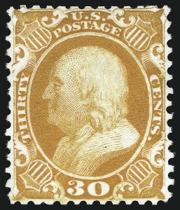 Sale Number 1040, Lot Number 1282, 1875 Reprint of 1857-60 Issue (Scott 40-47)
