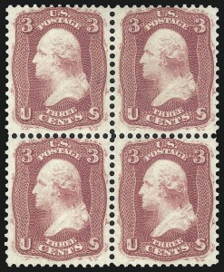 Sale 1040, Lot 1285, 1861-66 Issue and Encased Postage (Scott 56-78)