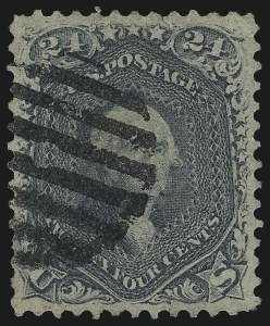 Sale 1040, Lot 1294, 1861-66 Issue and Encased Postage (Scott 56-78)